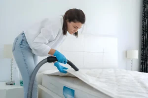 Bathroom disinfection during deep cleaning