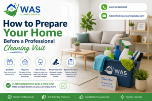 How to Prepare Your Home Before a Professional Cleaning Visit
