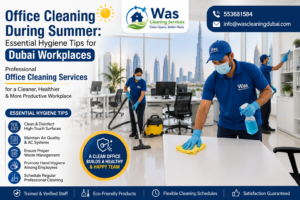 Office Cleaning During Summer: Essential Hygiene Tips for Dubai Workplaces