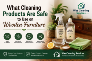 What Cleaning Products Are Safe to Use on Wooden Furniture in Dubai? | Was Cleaning Services
