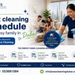 Best cleaning schedule for a busy family in Dubai